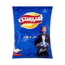 شيبسي بطعم الخل و الملح - 7 جنية
